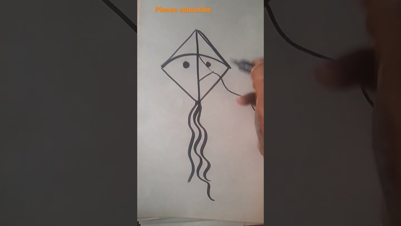 Sankranti Drawing Easy || Makar Sankranti Drawing || How To Draw Kite -  YouTube | Drawings, Easy drawings, Drawing sketches